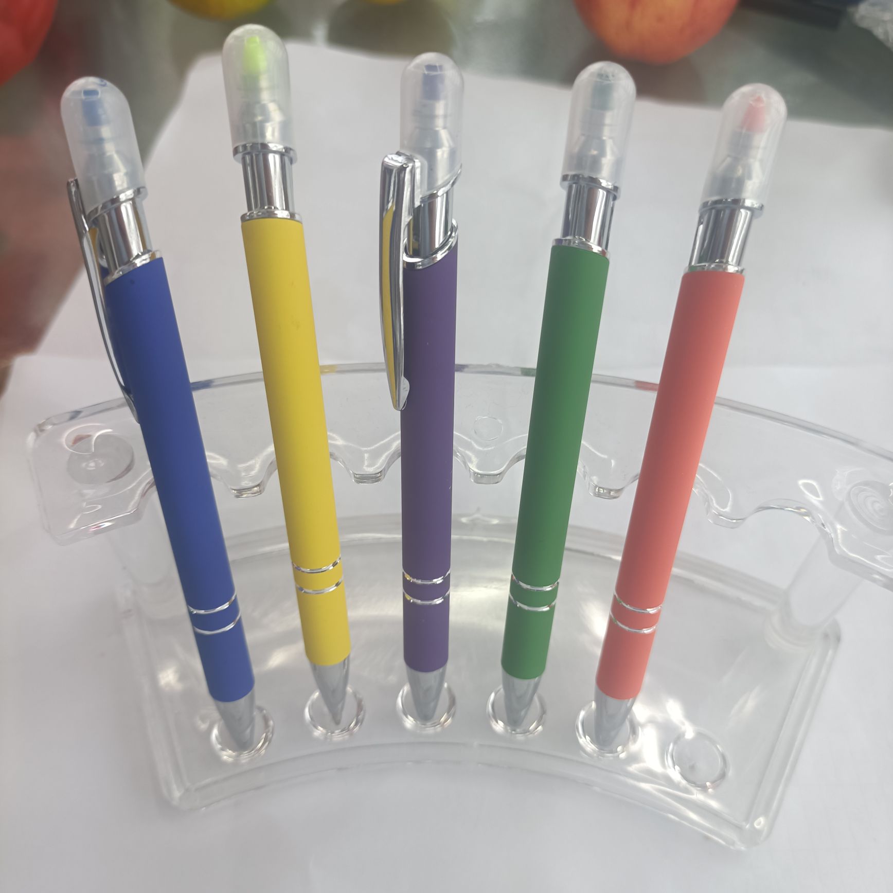 Press The Double Metal Ballpoint Highlighter details Picture