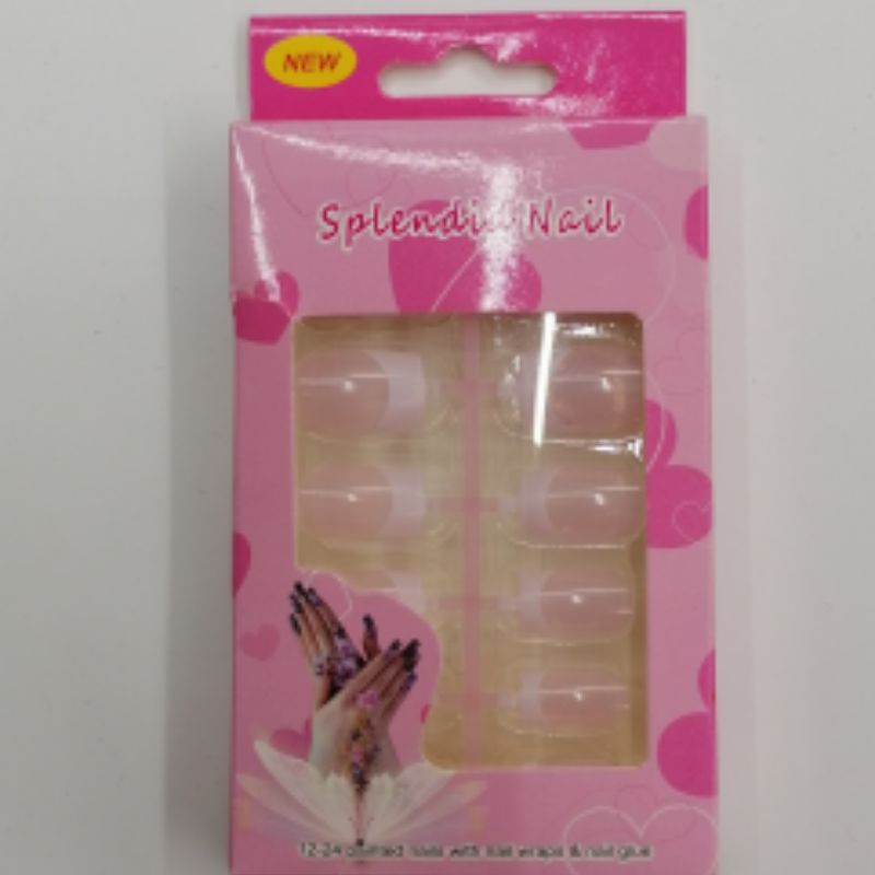 Printed French nail art wear nail pieces details Picture
