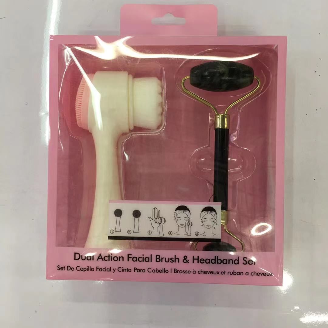 洗脸刷滚轮套装