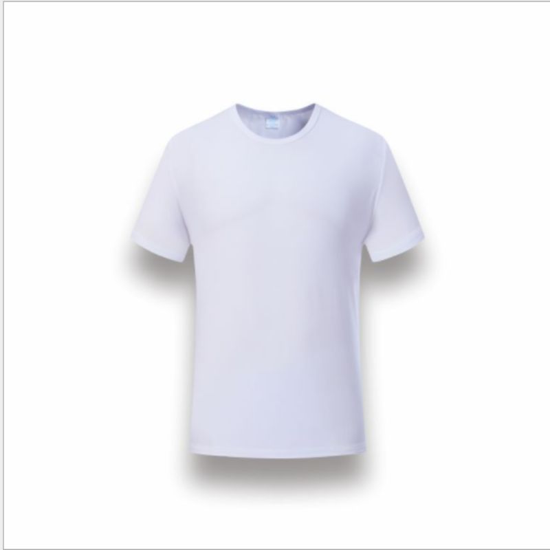 热升华广告衫白底实物图