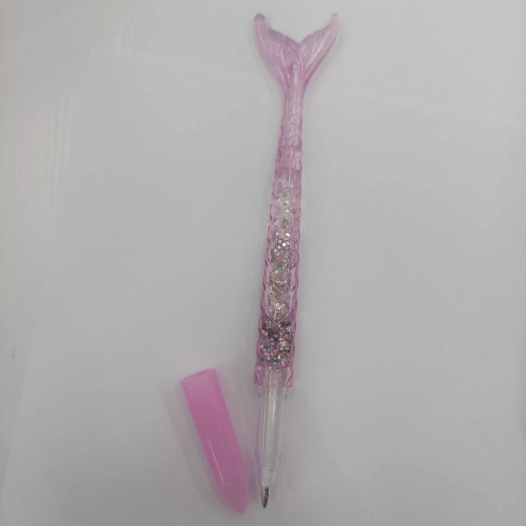Mermaid Ballpoint Pen With Oil Powder details Picture