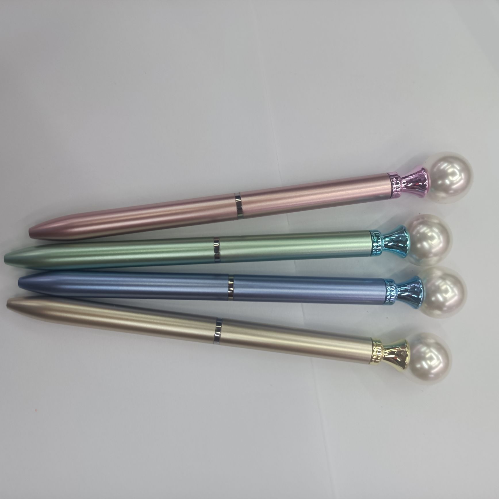 Large Pearl Turning Ballpoint Pen Office Supplies