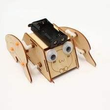 科技小制作DIY跳跳蛙幼儿儿童科学实验益智玩具STEM教育