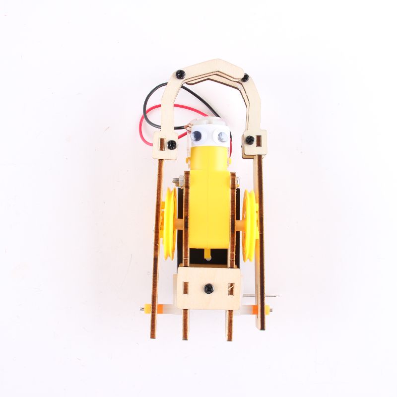 初中小学生科技手工爬绳机器人儿童科学小制作益智类玩具steam教育