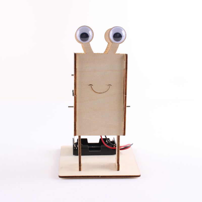 Junior high school and primary school students' science and technology, handicraft dancing robots, children's science small projects, educational toys, steam education details Picture