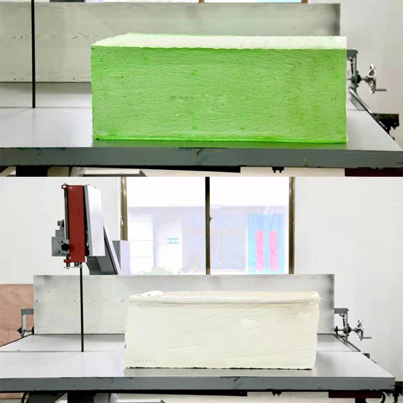 生产彩色木浆绵条 蓄水条 擦车洗碗清洁海 过滤吸水卷材海绵加工定制详情9