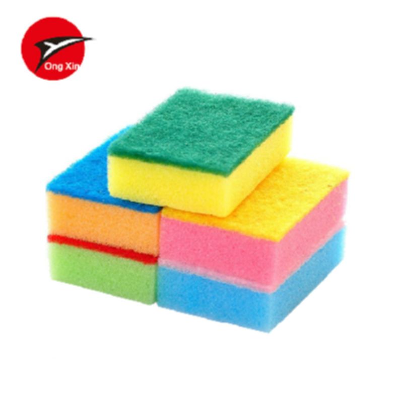 The manufacturer customizes cleaning sponges, loofah-like cleaning sponges, dishwashing sponges and perforated cleaning sponges