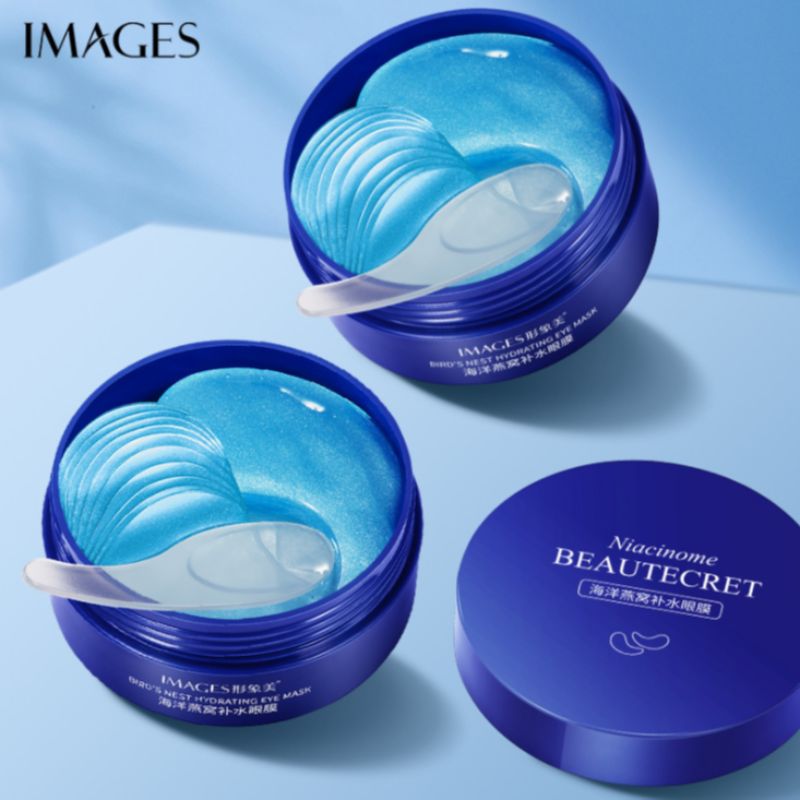 Image beauty Bird's Nest moisturizing eye mask Soothing eye mild moisturizing nourishing eye mask sticking eye care full figure