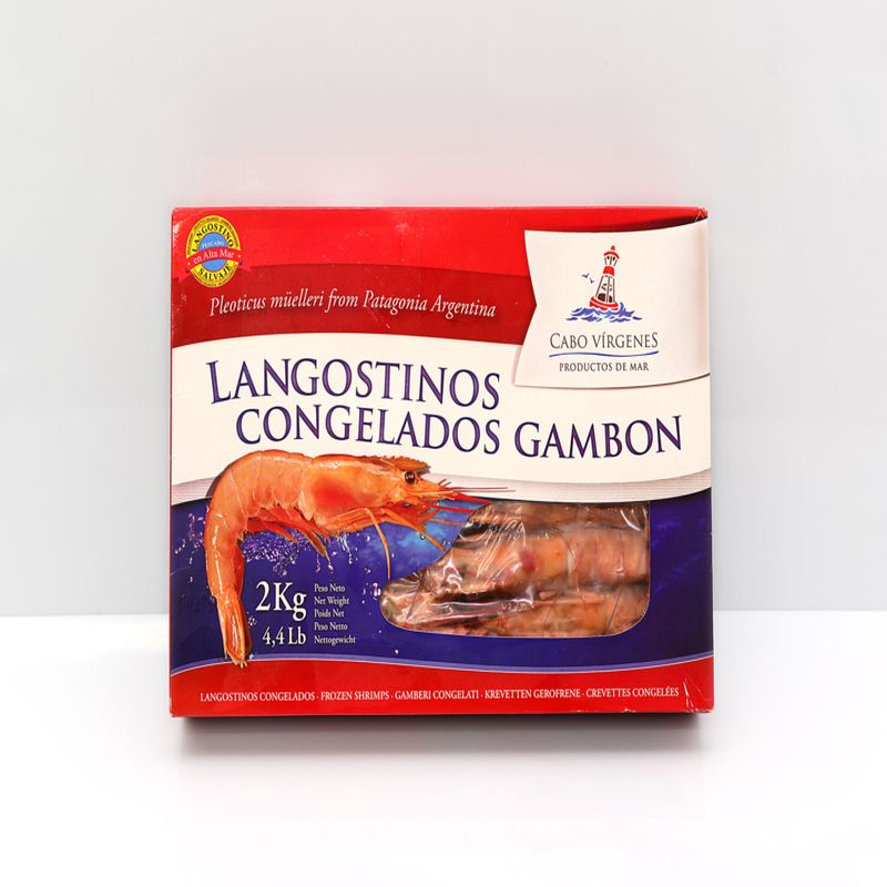 西班牙大虾二级 2公斤详情图2