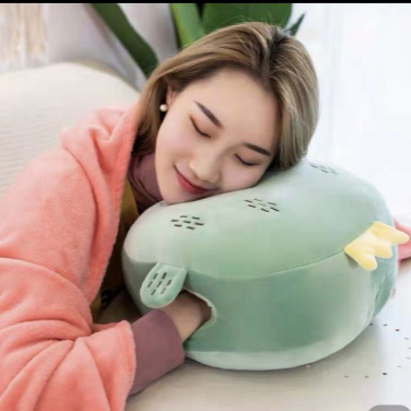 It can be used as both a pillow and a quilt. It can be inserted into the same style of pillow and quilt as Love Apartment. It can also be used as a blanket in one details Picture