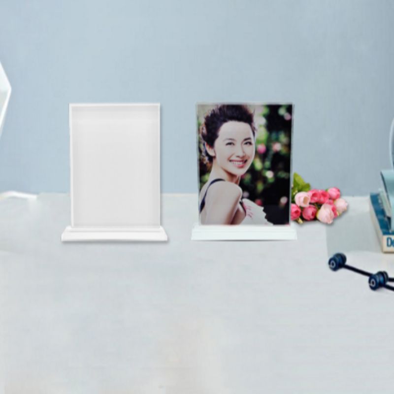 Heat transfer glass photo frame, crystal glass painting, personalized DIY blank glass painting, heat transfer consumables details Picture