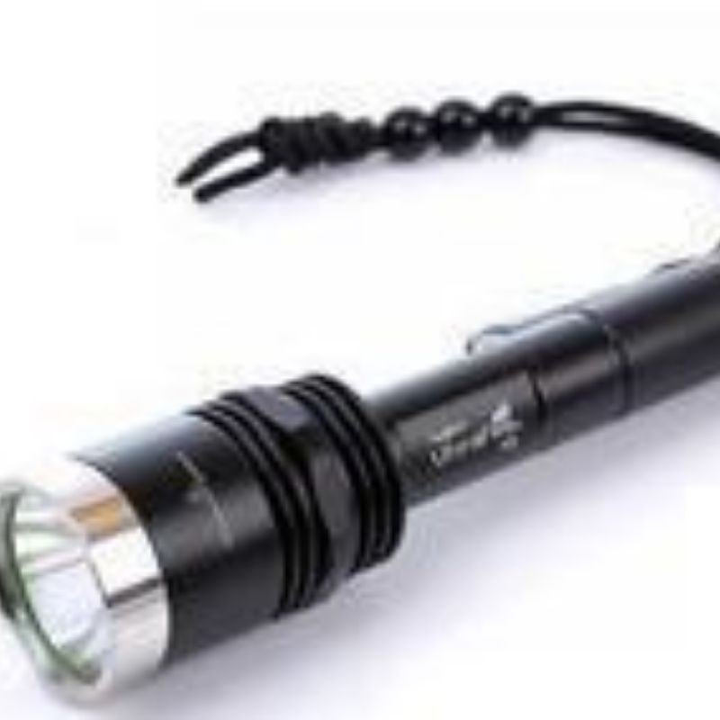 户外照明 强光手电 神火xml-t6LED 强光手电筒充电防水手电图