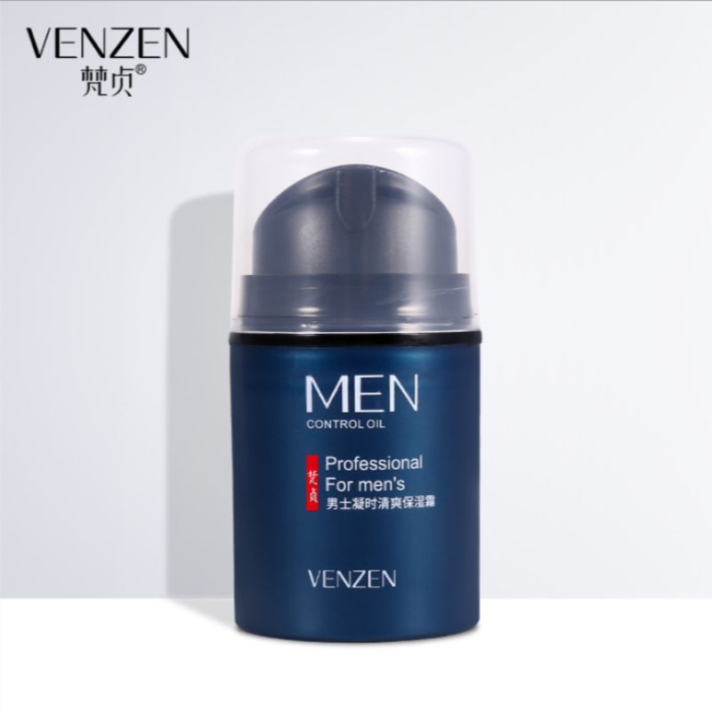 Van Zhen Men's Refreshing moisturizing cream moisturizing care pore shrinking Oil control balanced men's face cream full figure