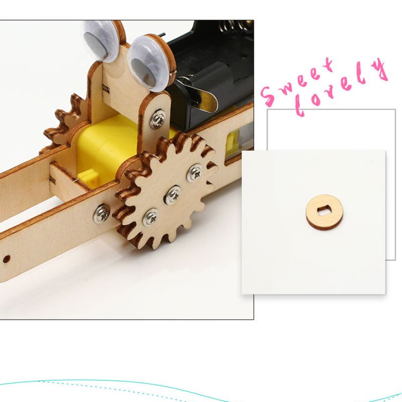 科学小制作DIY手工小发明 往返车儿童科学实验stem教育科教玩详情3