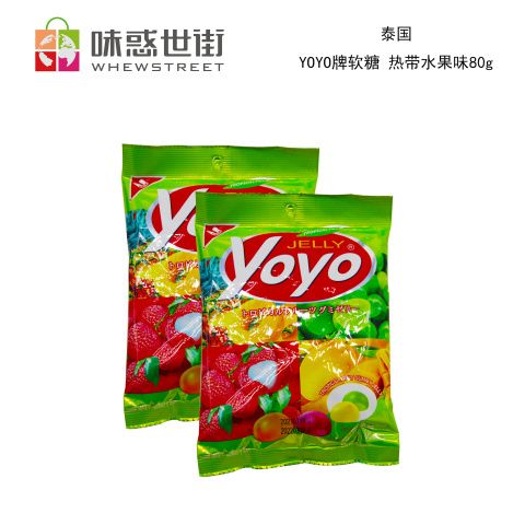 YOYO牌软糖 热带水果味80g