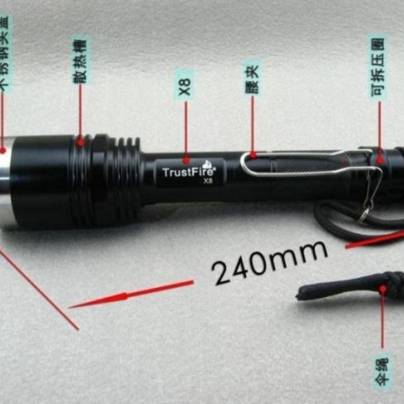 强光手电产品图