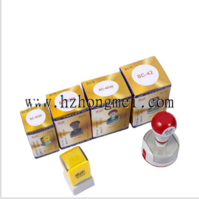 SC Photosensitive seal material luxury pad complete set wholesale, convenient oiled, highly visible photosensitive seal Application Scenario