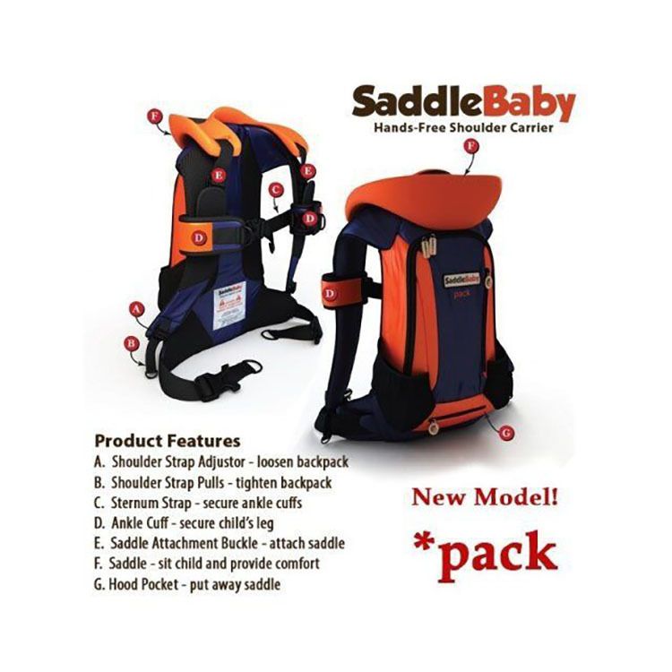 厂家直销现货马鞍肩背包SaddleBaby pack肩坐凳详情图4