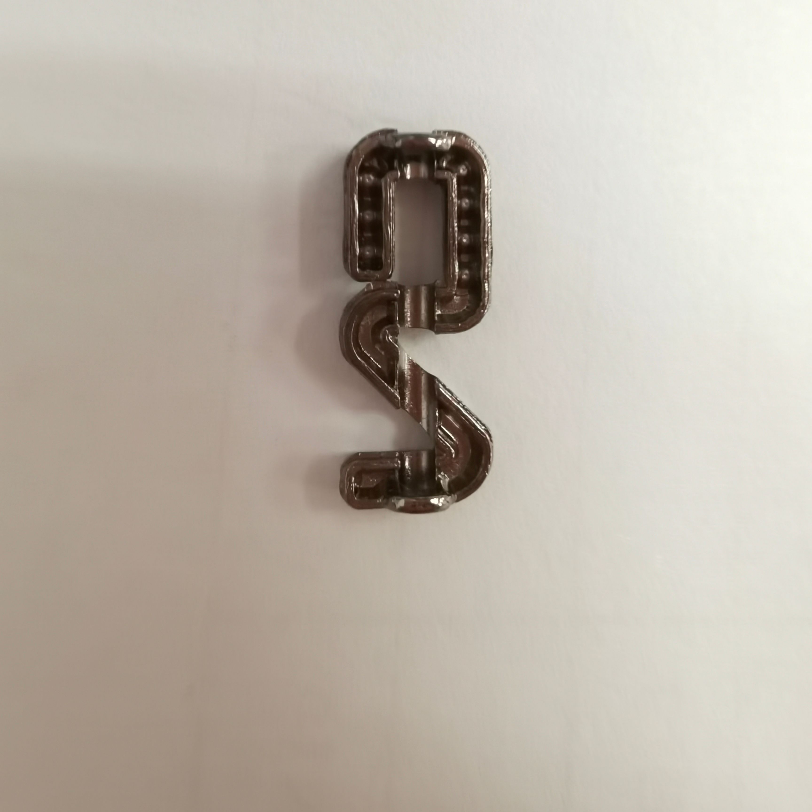 New Fashion Clothing Accessories Bag Hardware Decoration Buckle Bag Needle Buckle Clothing Shoelace Accessories Metal Square Buckle Jewelry Japanese Word Buckle Shoe Buckle Wholesale Specification drawing
