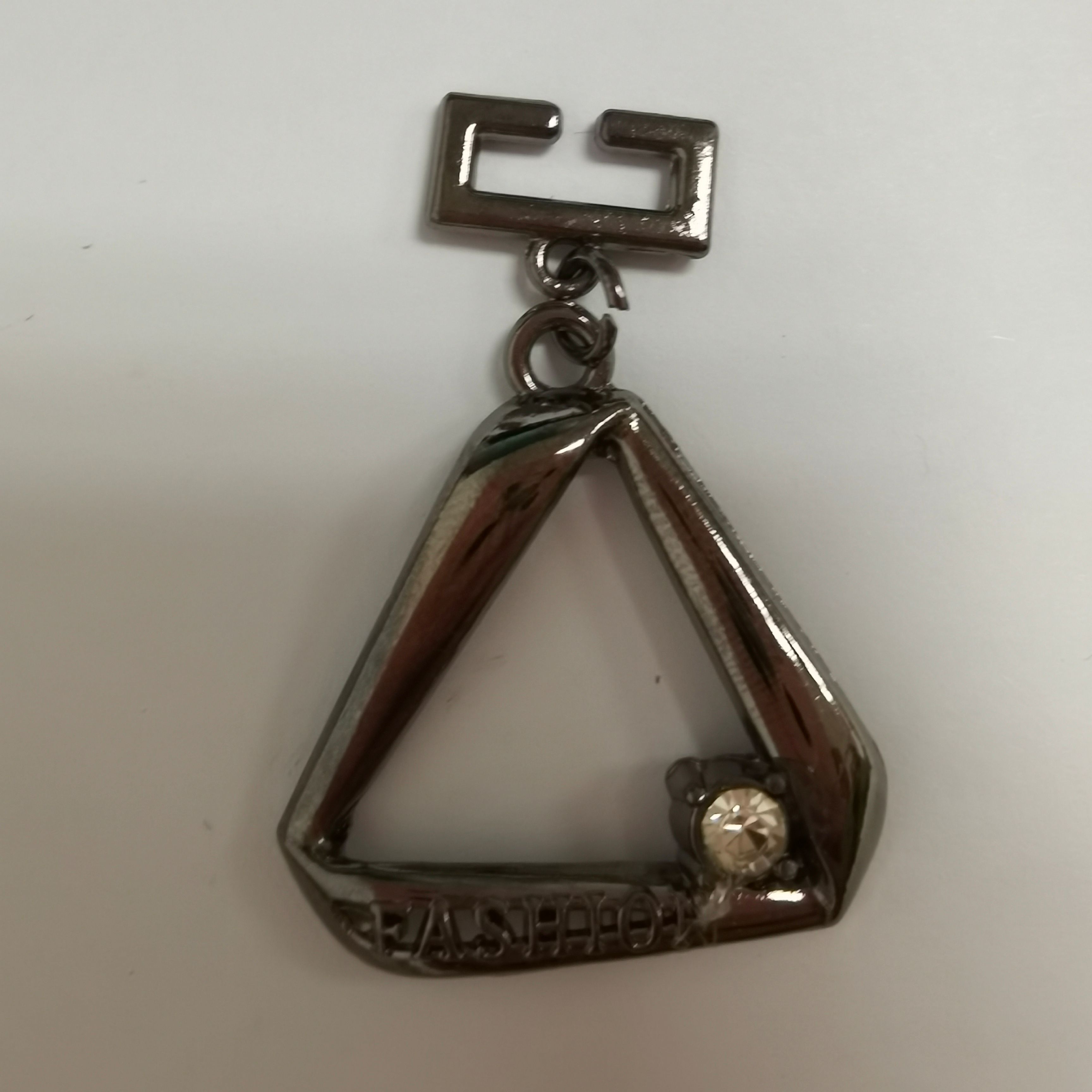 Spot Wholesale Clothing Accessories Bags Hardware Decoration Buckle Bag Needle Buckle Clothing Shoelace Accessories Metal Square Buckle Jewelry Japanese Word Buckle Shoe Buckle Wholesale Specification drawing