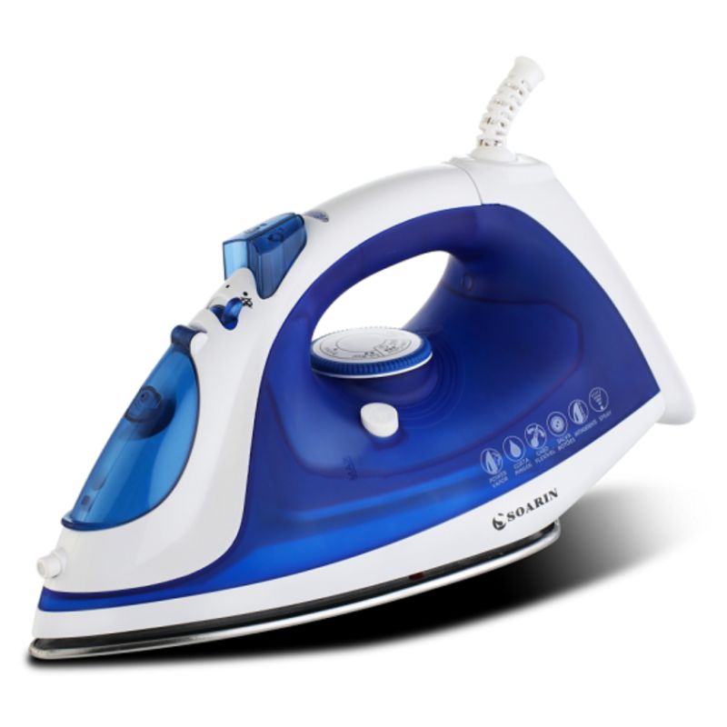 [For Foreign Trade] English European Regulation Steam Iron Hand-Held Electric Iron Sr-5518 Steel Plate details Picture