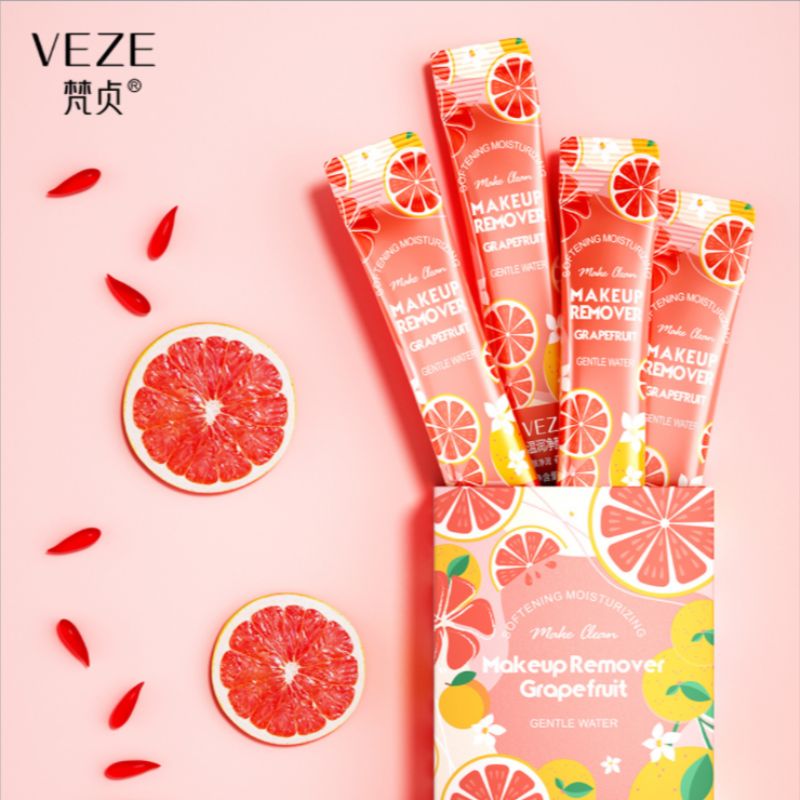 Fan-zhen grapefruit warm and clean makeup remover two-crack yeast moisturizing and convenient soft makeup remover thumbnail