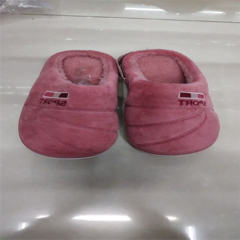 New Cotton Slippers Women Warm Non-Slip Plush Thick Bottom Home Couples Indoor Cotton Mop Wholesale 22073 details Picture