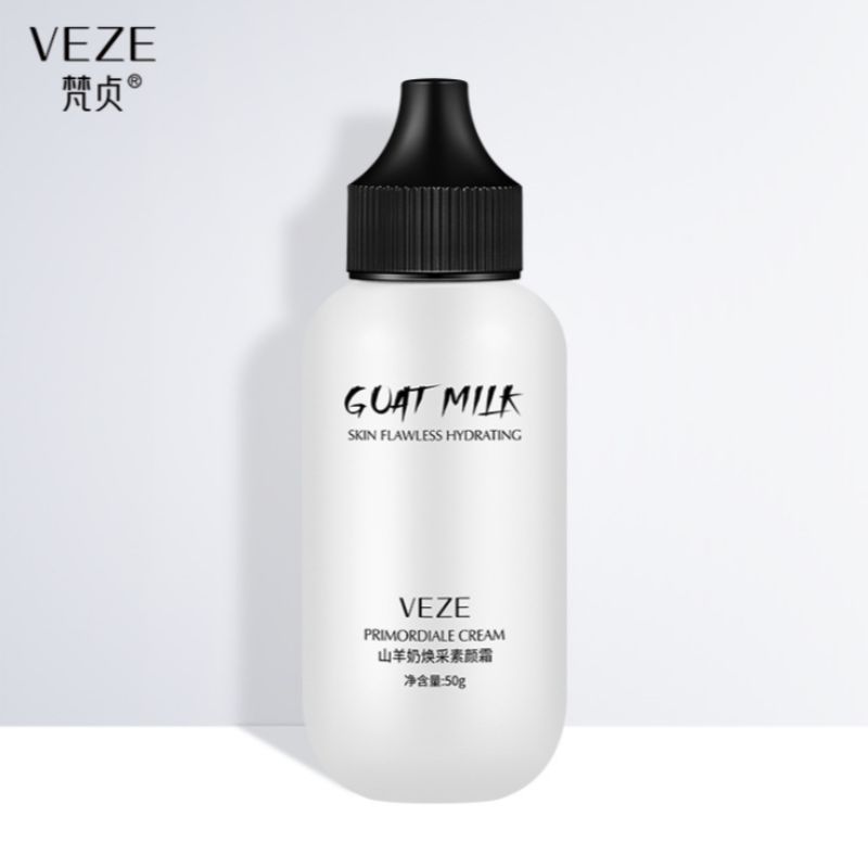 Fan-zhen Goat's Milk Cream Brightening and refreshing non-greasy face cream Concealer primer full figure