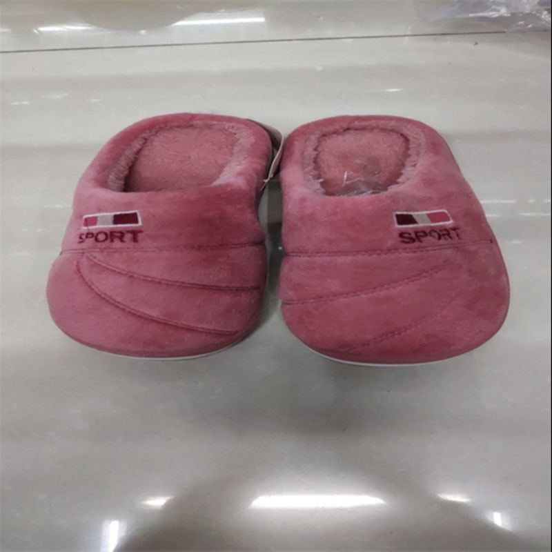 New Cotton Slippers Women Warm Non-Slip Plush Thick Bottom Home Couples Indoor Cotton Mop Wholesale 22073 Specification drawing