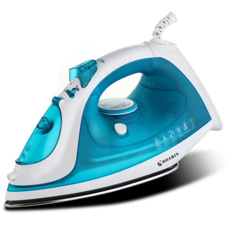 [For Foreign Trade] English European Regulation Steam Iron Hand-Held Electric Iron Sr-5518 Steel Plate Specification drawing