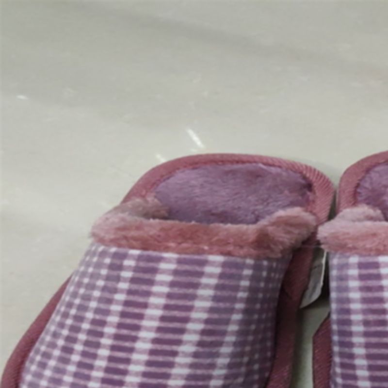 New Plush Cotton Slippers Female Winter Indoor Non-Slip Home Floor Home Warm Couple Fluffy Slippers Men 22163