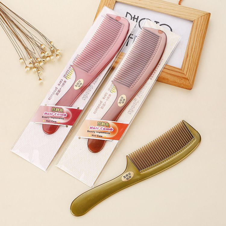 Hair Comb Plastic Glue Comb Specification drawing