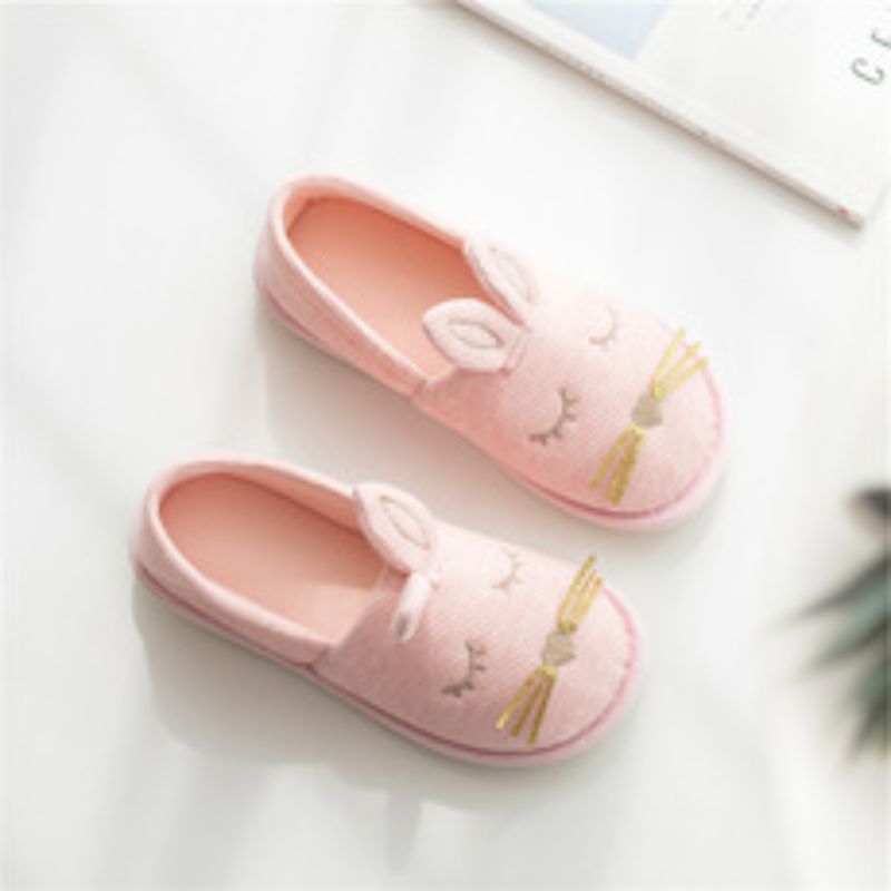 New Cotton Slippers Women Warm Non-Slip Plush Thick Bottom Home Couples Indoor Cotton Mop Wholesale 22061 details Picture