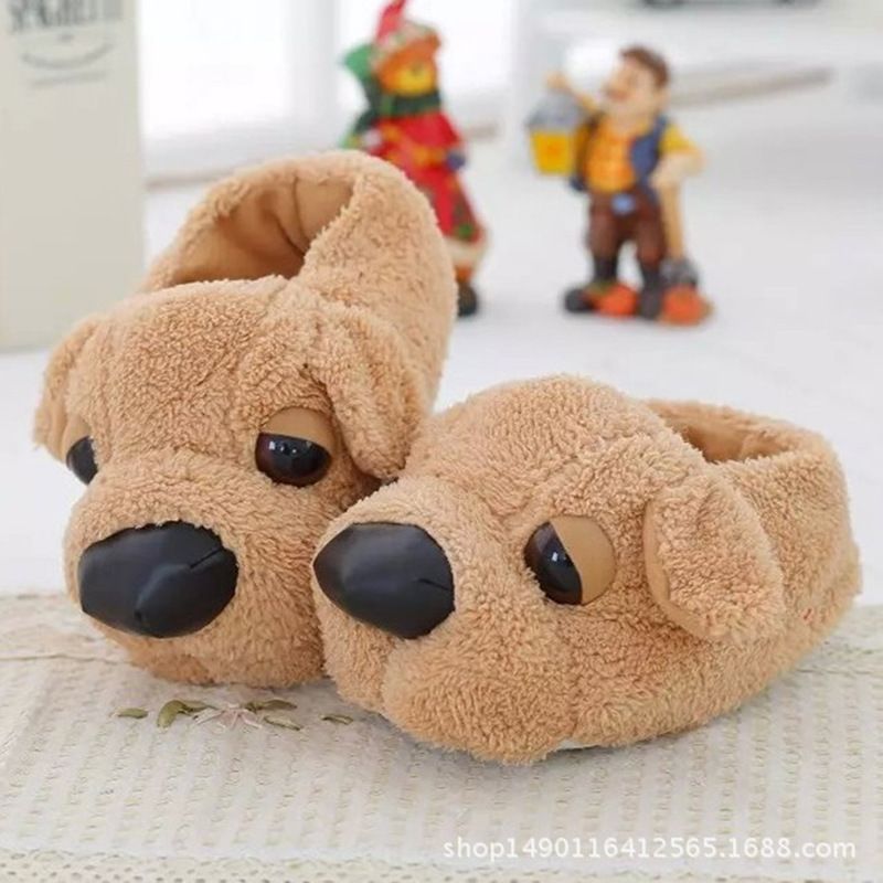 New Cotton Slippers Women Warm Non-Slip Plush Thick Bottom Home Couples Indoor Cotton Mop Wholesale 22061