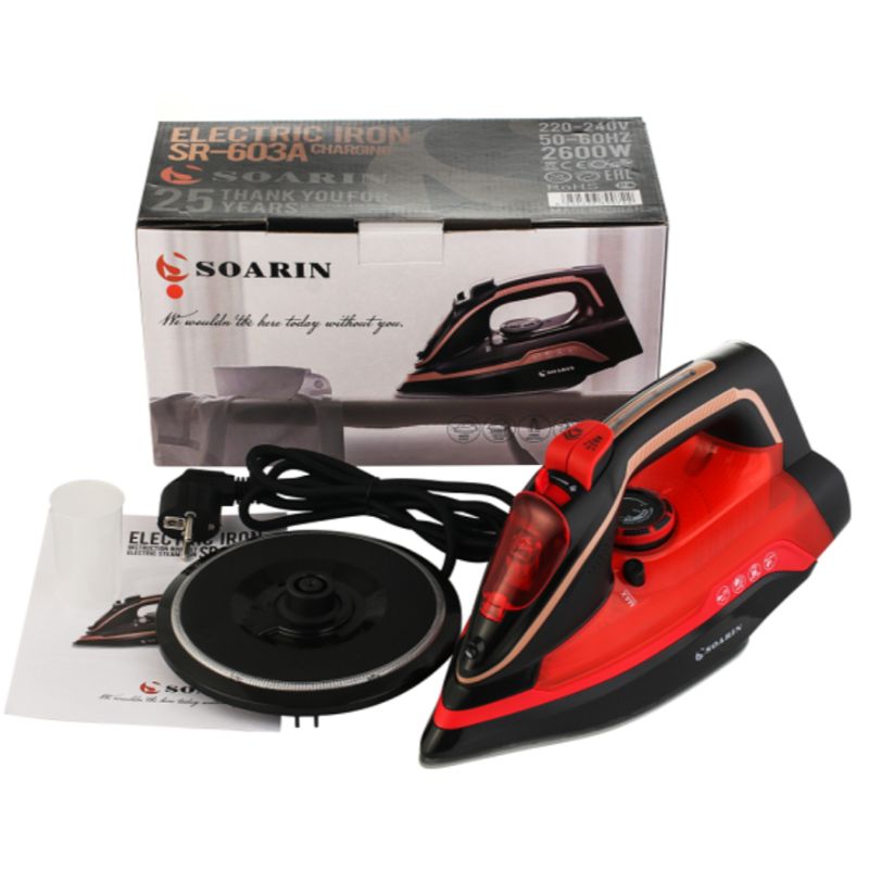 Export English charging base, steam iron, ceramic plate, electric iron, European standard SR-603A ceramic details Picture