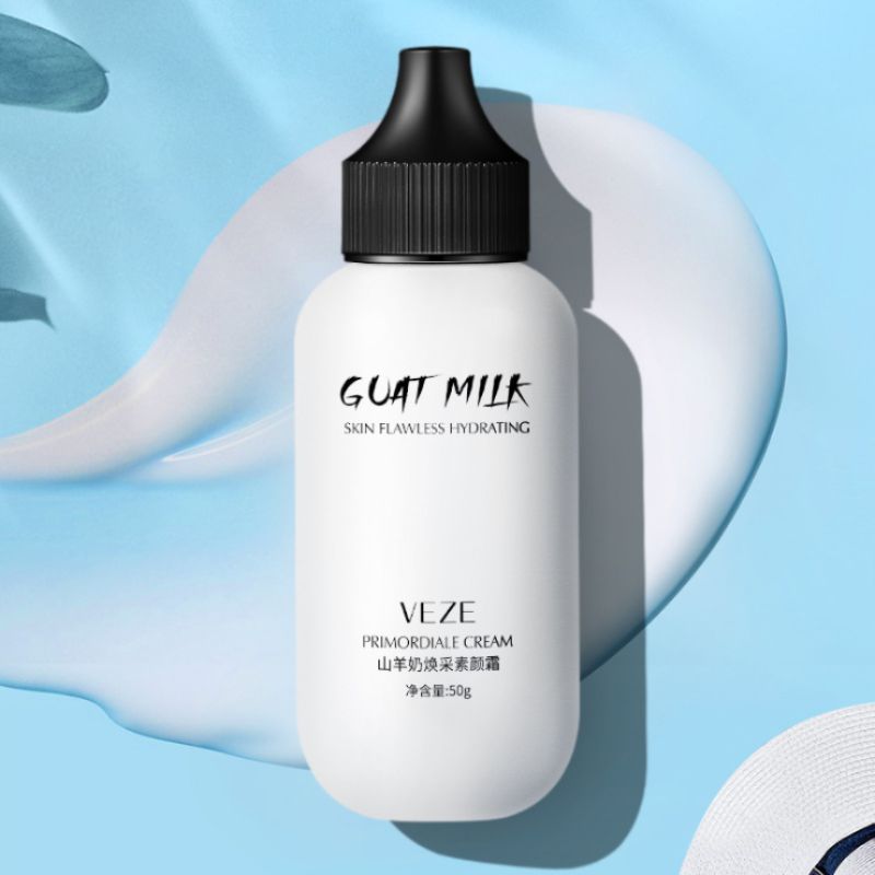 Fan-zhen Goat's Milk Cream Brightening and refreshing non-greasy face cream Concealer primer details Picture