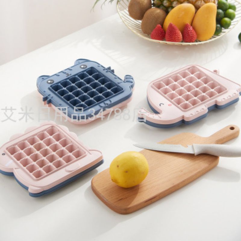 Creative cute summer ice cream ice mold cartoon ice grid home-made children cooling small ice grid