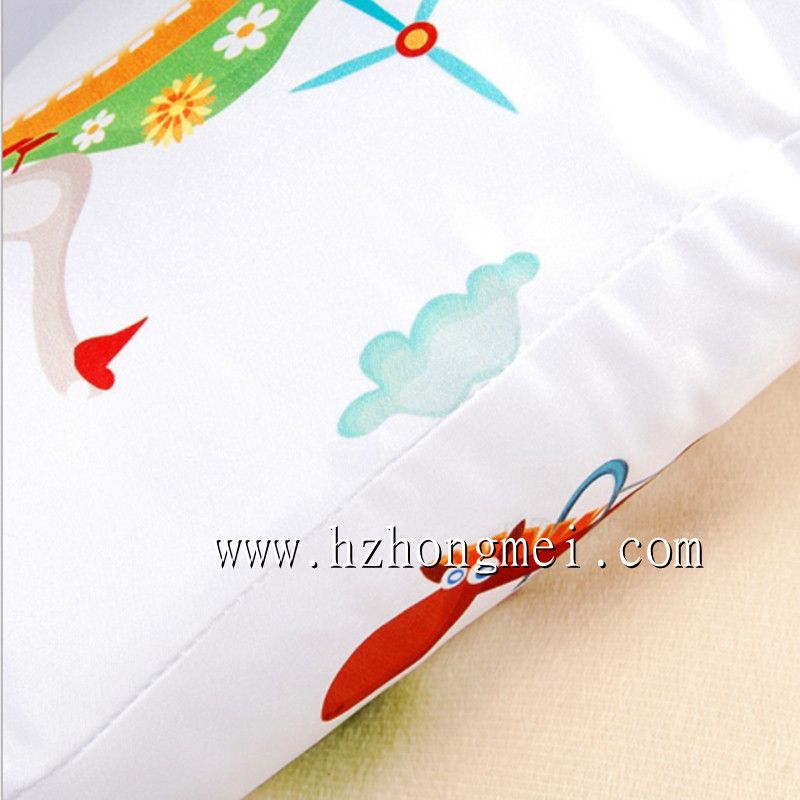 Heat transfer white polyester fabric printed edge pillowcase, heat transfer cushion, sofa cushion, seat cushion, heat transfer throw pillow Specification image
