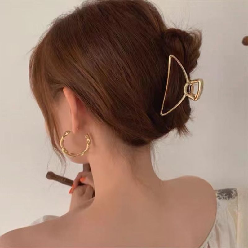 发夹鲨鱼夹/金属发夹发抓/洗澡盘发细节图