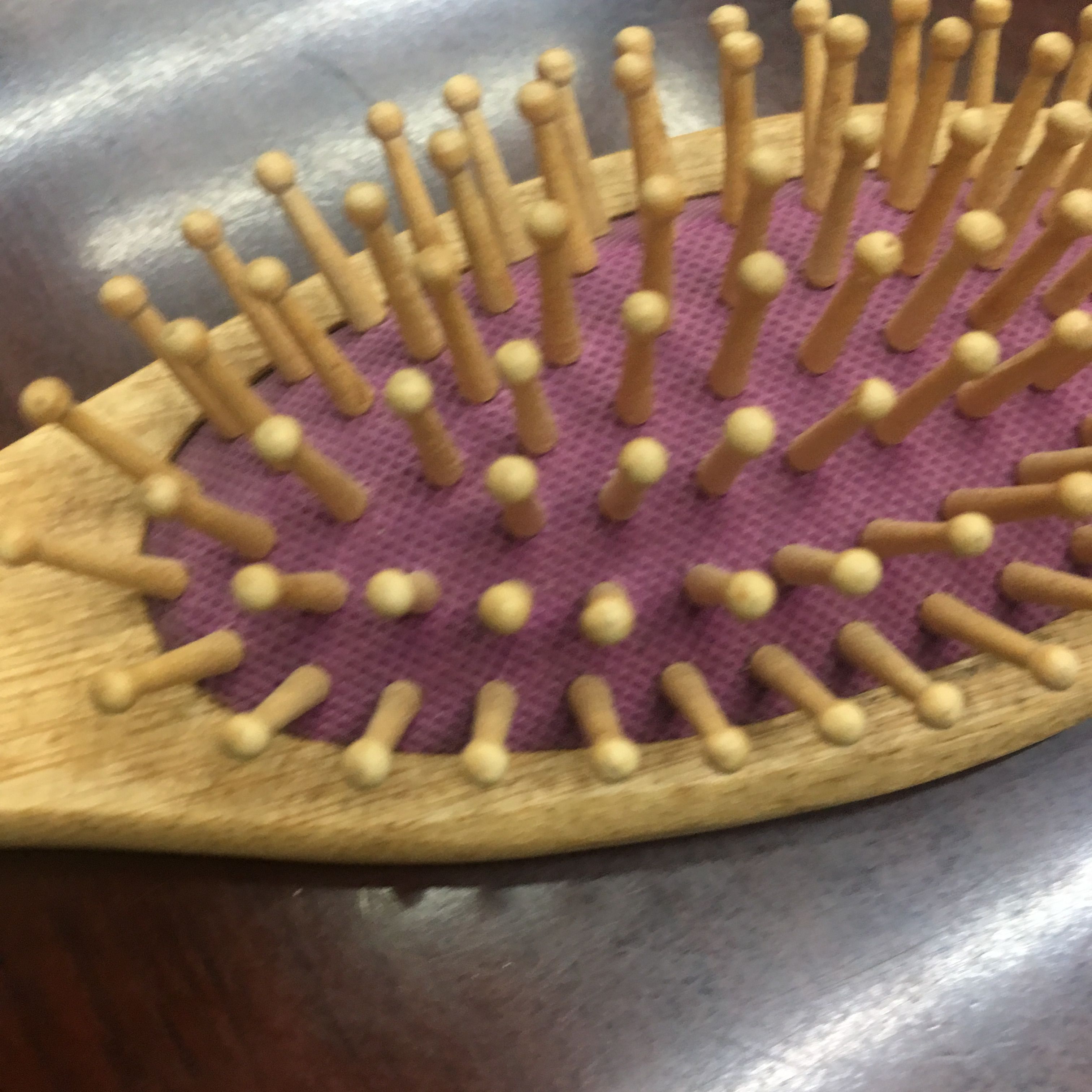 Airbag comb bamboo hair comb factory direct sales best-selling product massage comb 4602 Specification image