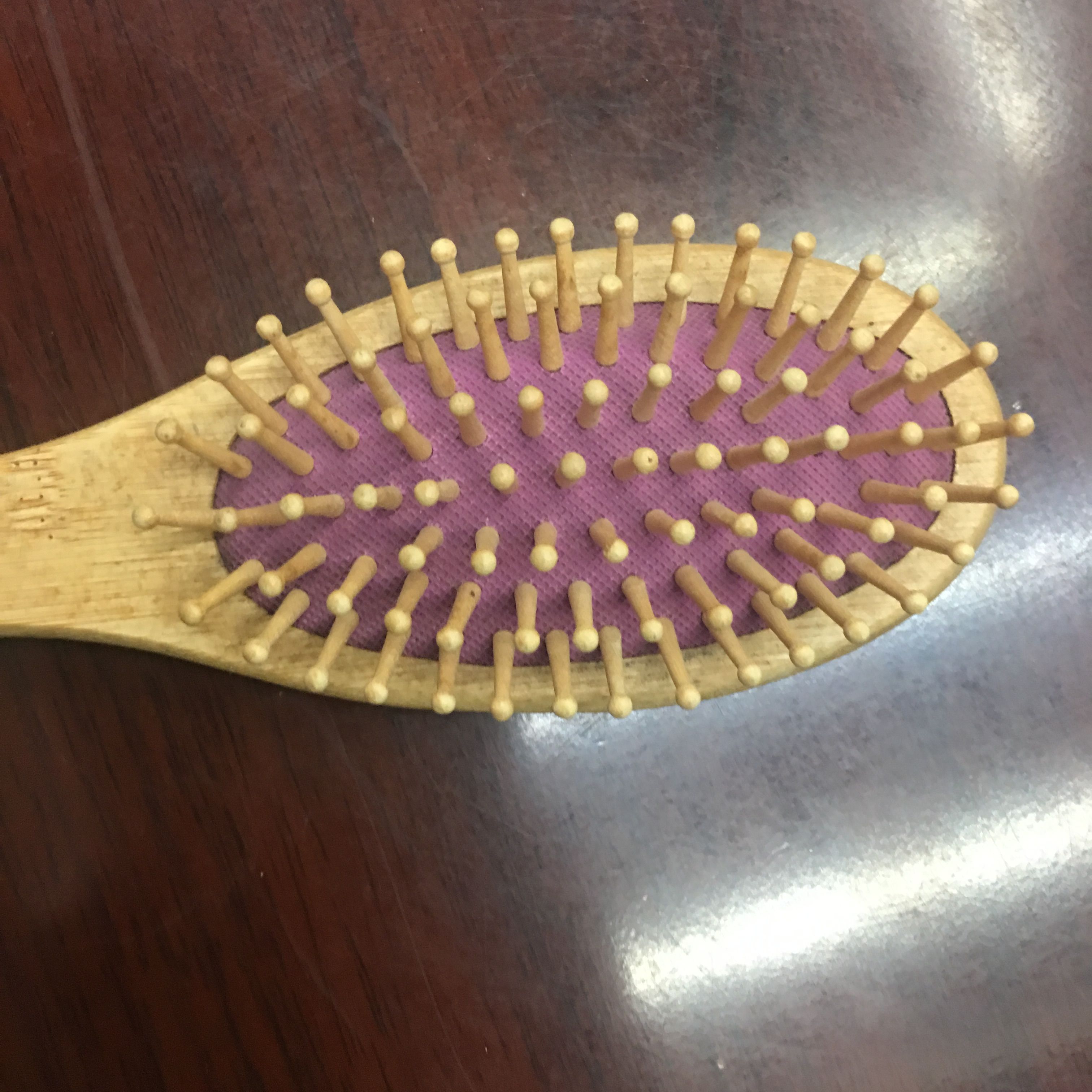 Airbag comb bamboo hair comb factory direct sales best-selling product massage comb 4602 details Picture