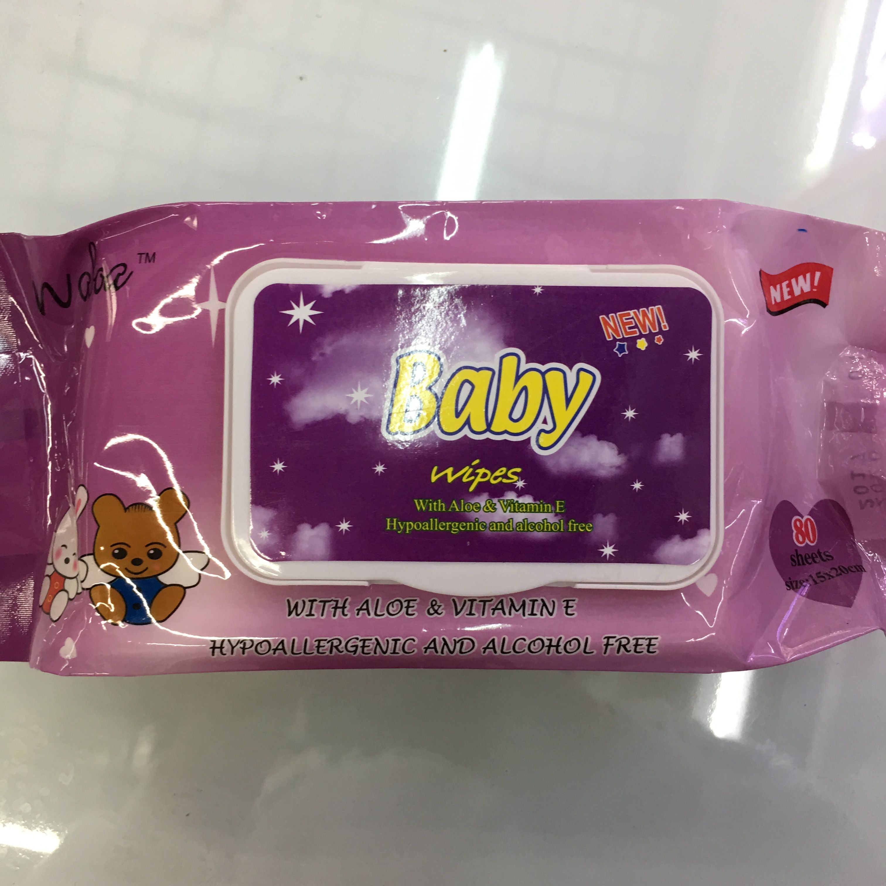 外贸专供 baby wipes80图