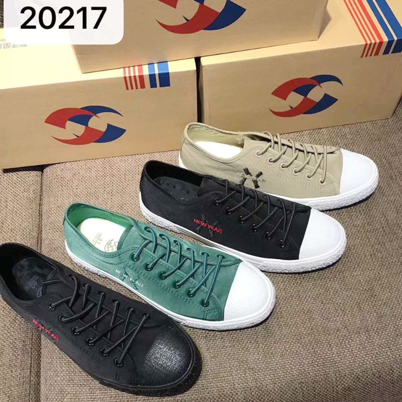 多色经典格纹低邦浅口春秋男士套脚懒人鞋格布帆布鞋正唯鞋业4555详情图3