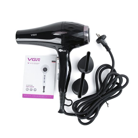 V-413 Cross-border e-commerce hair dryer, foreign trade negative ion hair dryer, household high-power electric hair dryer, salon details Picture