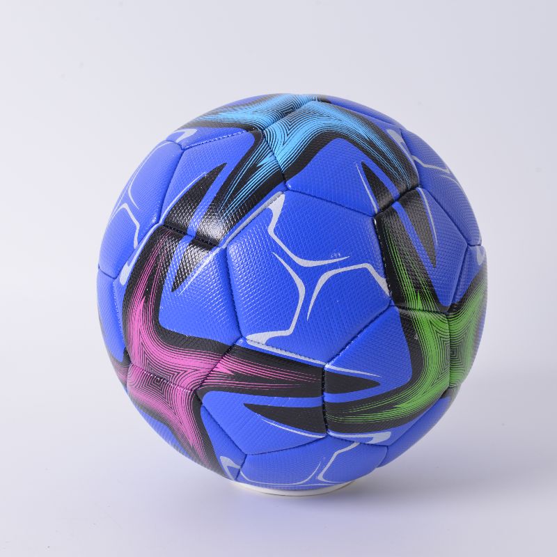 Factory Direct Sales No. 5 Football Pvc Sewing School Training Custom Football Specification drawing