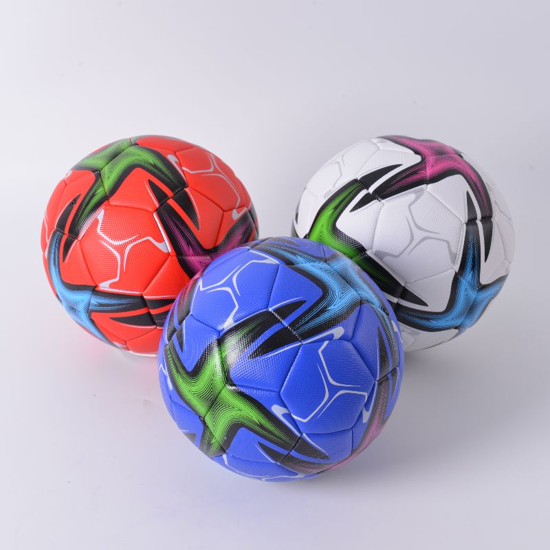 Factory Direct Sales No. 5 Football Pvc Sewing School Training Custom Football