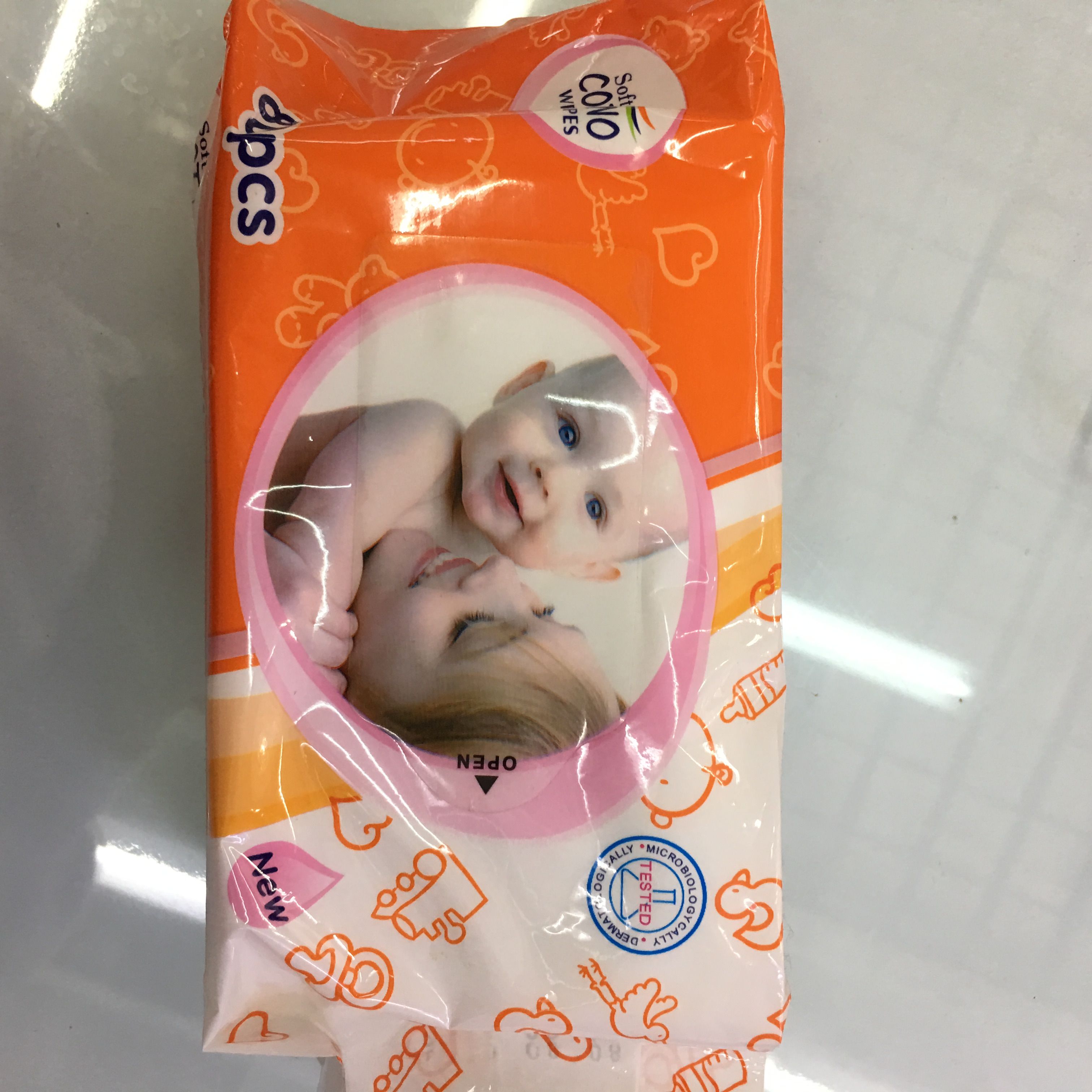 外贸专供skincare baby wipes