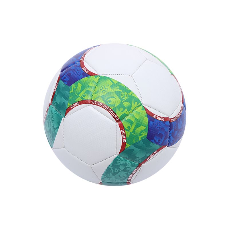 Factory Direct Sales No. 5 Football Pvc Sewing School Training Custom Football Specification drawing