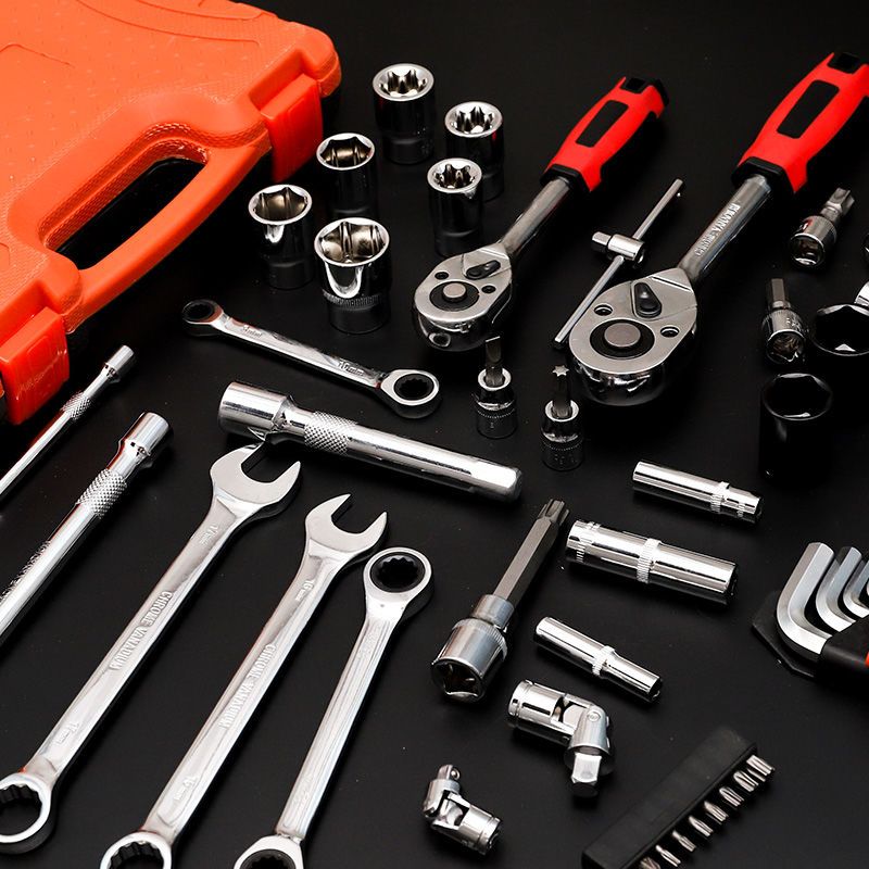 工具箱套装汽车修车套筒全套组合汽修维修扳手棘轮修理摩托车机械详情图2