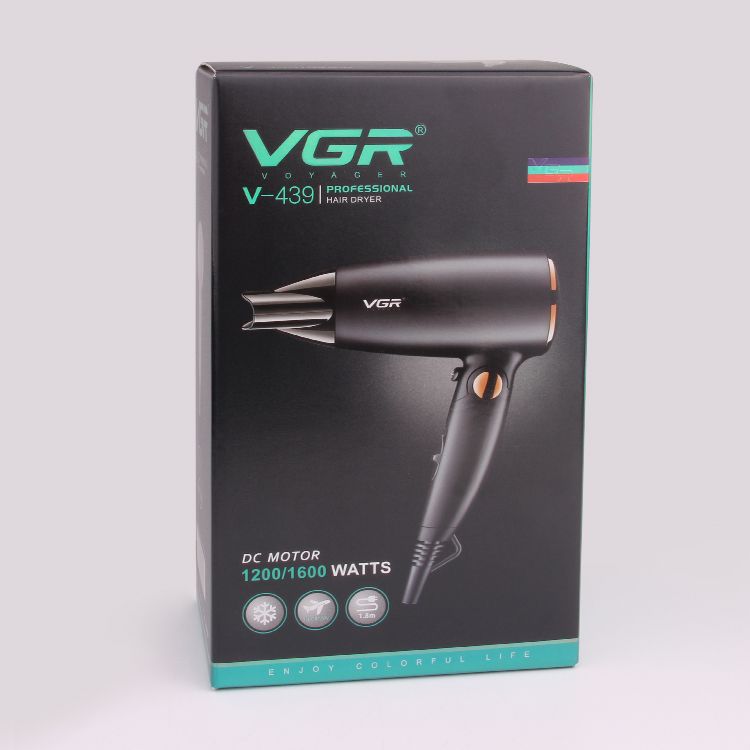 V-439 Household hair dryer, constant temperature hair care, portable foldable, travel and business trip hair dryer, small appliance for cross-border details Picture